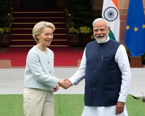 EU Seeks Stronger Ties with New Delhi Despite Divisions Concerning Moscow